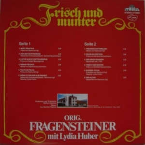 Fragensteiner mit Lydia Huber - Frisch und Munter 1981 LP Neu