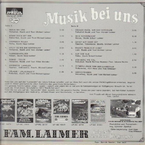 Familie Laimer - Musik bei uns LP Neu