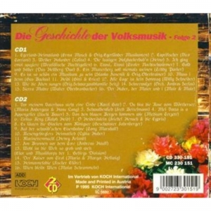 Die Geschichte der Volksmusik Folge 2 (2CD)