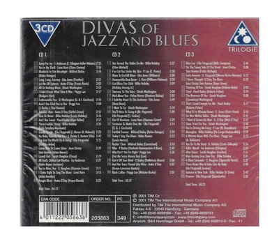 Divas of Jazz and Blues (3CD-Box)