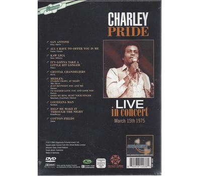 Charley Pride - Live in Concert March 15th 1975