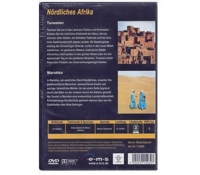 Reisevideos auf DVD: Nrdliches Afrika - Tunesien & Marokko