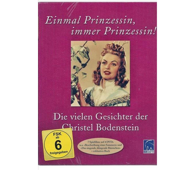 Einmal Prinzessin, immer Prinzessin (4DVD & Buch)