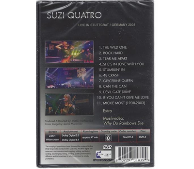 Suzi Quatro - Leather Forever/The Wild One Live!