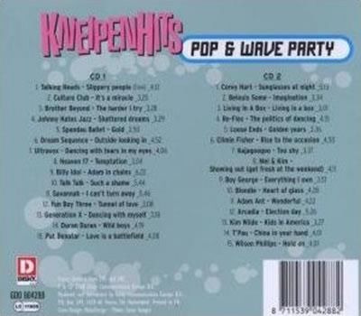 Kneipenhits Pop & Wave Party (2CD)