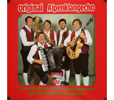 Original Alpenklangecho und die Wagelbacher Dirndln - A Hetz und a Gaudi LP 1981 Neu