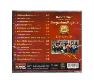 Robert Payer und seine Original Burgenlandkapelle - 50 Jahre Jubilums CD