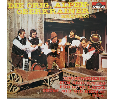 Alpenoberkrainer Alpski Kvintet - Die Orig. Alpen-Oberkrainer bringen LP 1973