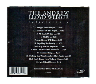 Cass David Michael - The Andrew Lloyd Webber Collection 1