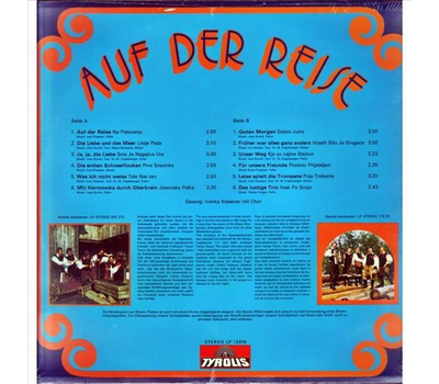 Alpenoberkrainer Alpski Kvintet - Auf der Reise incl. Hit Guten Morgen 1976 LP Neu