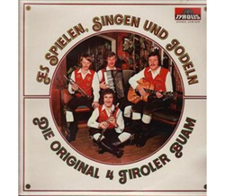 Orig. 4 Tiroler Buam - Spielen, singen und jodeln LP 1974...