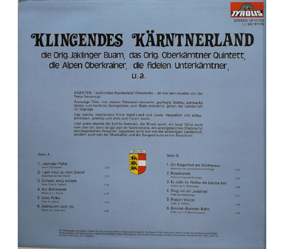 Klingendes Krntnerland 1975 LP Neu