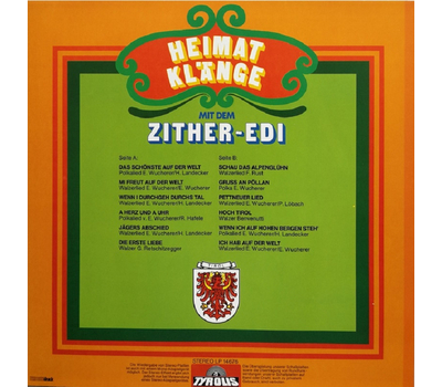 Zither Edi - Heimatklnge