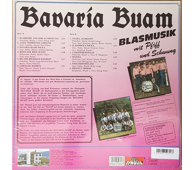 Bavaria Buam - Blasmusik mit Pfiff und Schwung LP Neu