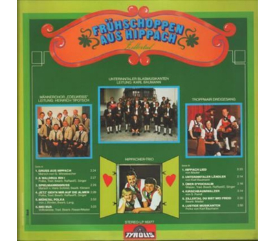 Frhschoppen aus Hippach im Zillertal 1977 LP