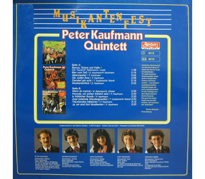 Peter Kaufmann Quintett - Musikantenfest