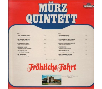 Mrz Quintett - Frhliche Fahrt 1980 LP Neu