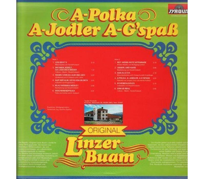 Orig. Linzer Buam - A Polka a Jodler a Gspa 1980 LP Neu