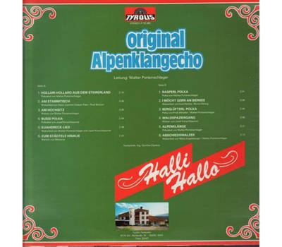 Orig. Alpenklangecho - Halli Hallo 1980 LP Neu