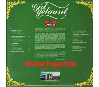 Steirer Ensemble - Gut gelaunt 1980 LP Neu