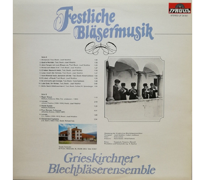 Grieskirchner Blechblserensemble - Festliche Blsermusik LP 1981