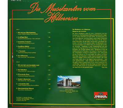 Die Musikanten vom Hllerersee - Klnge aus dem Innviertel LP