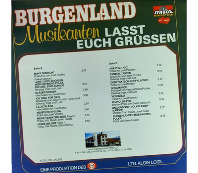 Burgenland Musikanten - Lat euch gren