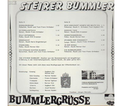 Steirer Bummler - Bummlergre LP Neu