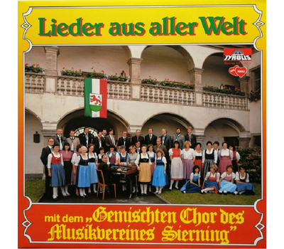 Lieder aus aller Welt mit dem Gemischten Chor des Musikvereines Sierning LP 1984