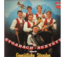 Stoabach Sextett - Gemtliche Stunden 1986 LP Neu