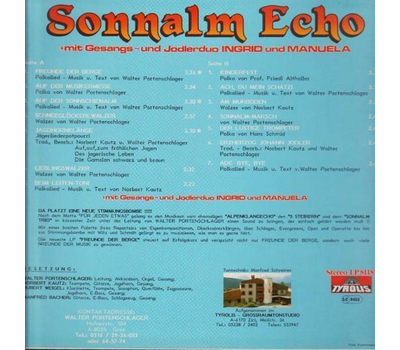 Sonnalm Echo - Freunde der Berge LP 1987 Neu