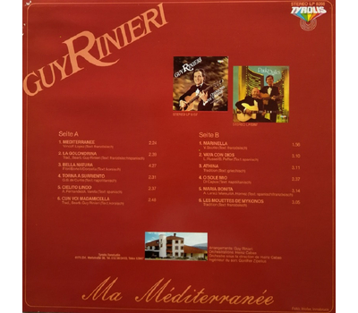 Rinieri Guy - Ma Mediterrane LP