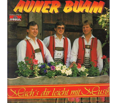 Auner Buam - Machs dir leicht mit Musik LP 1987