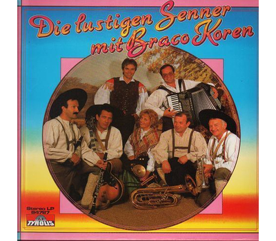 Die lustigen Senner mit Braco Koren LP 1987 Neu