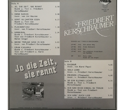 Friedbert Kerschbaumer - Jo die Zeit, sie rennt