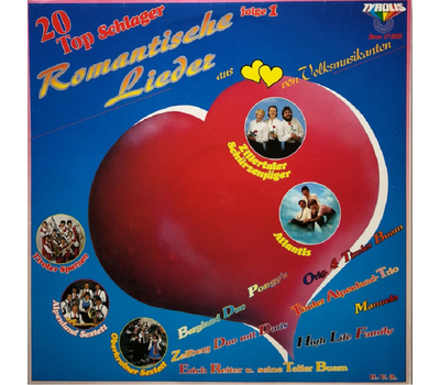 Romantische Lieder Folge 1 20 Topschlager 1985 LP