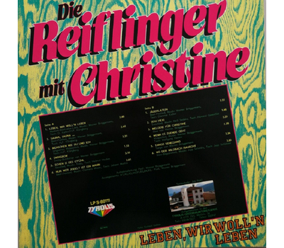 Reiflinger mit Christine - Leben, wir wolln leben LP 1988 Neu