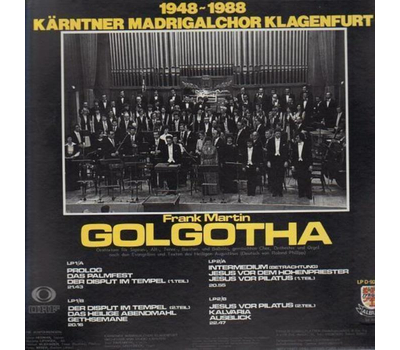 Krntner Madrigalchor Klagenfurt - Frank Martin - Golgotha 2LP