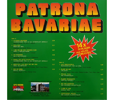 Patrona Bavariae LP 1988 Neu