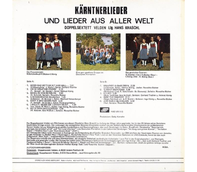 Doppelsextett Velden - Krntnerlieder und Lieder aus aller Welt LP Neu