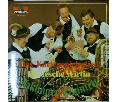 Jaklinger Quintett - Das Kartenspielerlied / Die fesche Wirtin 1979 SP Neu