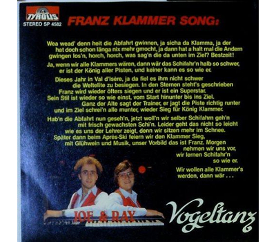 Joe & Ray - Franz Klammer Song / Vogeltanz 1982 SP Neu