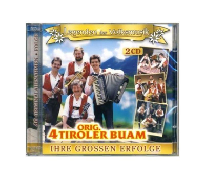 Orig. 4 Tiroler Buam - Ihre grossen Erfolge Legenden der Volksmusik 2CD