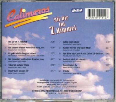 Calimeros - Mit Dir im 7. Himmel CD 1995 Neu