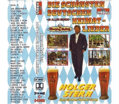 Holger Stern - Die schnsten Deutschen Heimat-Lieder MC 1988 Neu