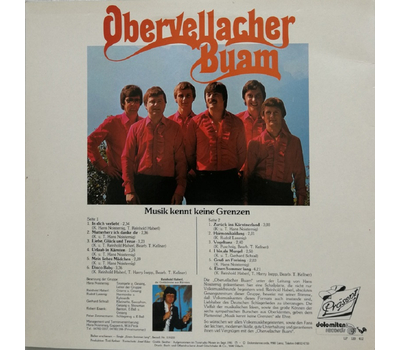 Obervellacher Buam - Musik kennt keine Grenzen LP