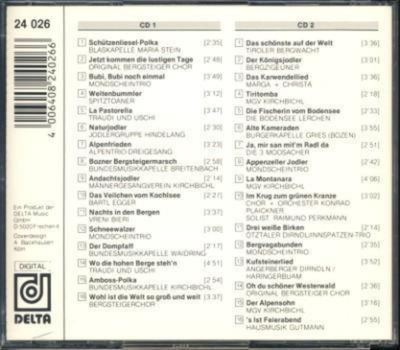 Superhits der Volksmusik 2CD