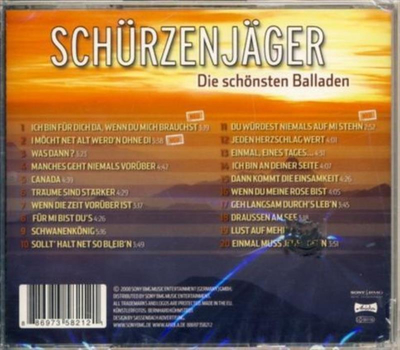 Schrzenjger (Zillertaler) - Die schnsten Balladen