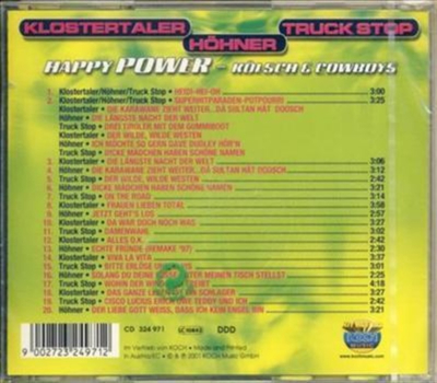 Klostertaler (Die Jungen) & Hhner & Truck Stop - Happy Power Klsch & Cowboys