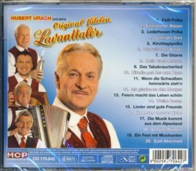 Hubert Urach und seine Original fidelen Lavanttaler - 45 Jahre Legenden der Volksmusik